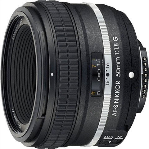 Nikon AF-S Nikkor 50mm f/1.8G Special Ed Black Lens - CeX (UK